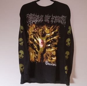 Y2K Cradle of Filth Carrion long sleeve